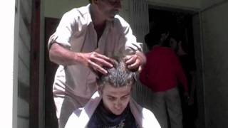 Amazing Ayurvedic Indian Head Massage in Manali Northern India Best Head Massage Ever [upl. by Cal485]