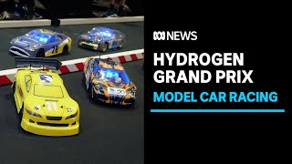 Students race hydrogenpowered model cars for endurance grand prix  ABC News [upl. by Lamok]