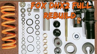 FOX DHX 2 20162020 Service  Full Rebuild  ridefoxbike bikemaintenance nasabiketech [upl. by Moore138]