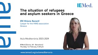 The situation of refugees and asylum seekers in Greece [upl. by Enneillij]