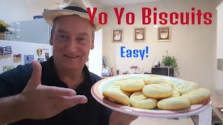 How To Make Yo Yo Biscuits Easy Shortbread Cookies [upl. by Abita]