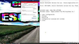 Solución error de SIACE Oracle JInitiator Version Too Low [upl. by Sorenson]