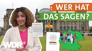 Wie funktioniert unsere Demokratie in Deutschland  neuneinhalb  WDR [upl. by Drandell]