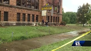 Alumni pay tribute to old Ensley High School destroyed in fire [upl. by Gustavus]