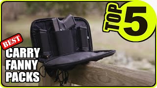 💜Best Fanny Pack Holsters Reviews – 2021 Edition  Top 5 Concealed Carry Fanny Packs [upl. by Aliuqet620]