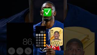 Dembele fifa 24 Rating [upl. by Sylado]