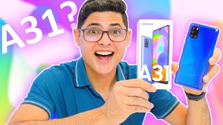 Galaxy A31 esse SAMSUNG pode ser um SUCESSO Unboxing e Impressões [upl. by Aztinaj]