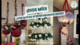 Adornos De Navidad Colgantes Que No Pueden Faltar En Tu Casa [upl. by Ennobe]