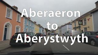 4K Driving from Aberaeron to Aberystwyth UK [upl. by Bremble]