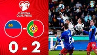 Portugal vs Liechtenstein 20  All Goals and Highlights 2023 💥 CRONALDO [upl. by Acila43]