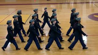 Union HS Army JROTC Unarmed Regulation at Central Regional Drill Competition 2019 [upl. by Adnamaa527]