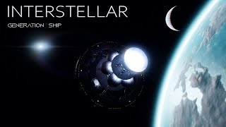 Interstellar Generation Ship  Kerbal Space Program Cinematic [upl. by Suirauqram]