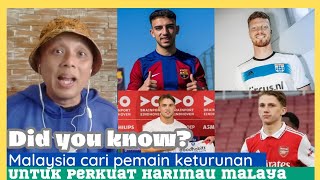 Siapa mereka Inilah pemain keturunan Malaysia calon anggota Harimau Malaya [upl. by Graniela]