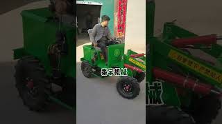 Farm forklift Fourwheel drive small forklift Save time labor and high efficiency shorts trending [upl. by Oirtemed327]