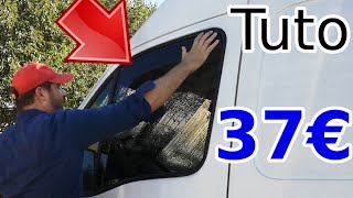 Comment installer des déflecteurs dair sur Renault Master II Tutoriel [upl. by Shippee711]