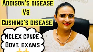 Addisons Disease versus Cushings Syndrome Endocrinology for nurses [upl. by Jeffrey]