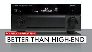 BEST High End AV Receiver 2020 YAMAHA Aventage RXA3080 4K AV RECEIVER [upl. by Laehcym]