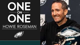 Howie Roseman on Eagles Offseason quotWere Never Satisfiedquot  Eagles OneOnOne [upl. by Esaertal]