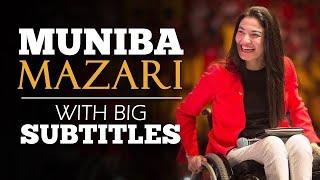 ENGLISH SPEECH  MUNIBA MAZARI  We all are Perfectly Imperfect English Subtitles [upl. by Aneema522]