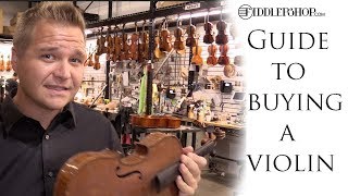 Guide to Buying a Violin [upl. by Erminna]