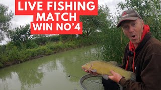 Live Fishing Match Win No 4 Stonham Barns New Lake Stonhambarns matchfishinguk [upl. by Fredenburg330]