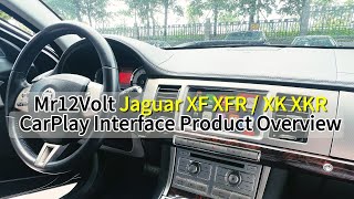 Jaguar XF XKR MOST Optical CarPlay capability Overview [upl. by Guglielma719]