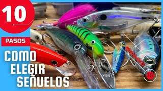 ▶🔴10 Pasos para Elegir tus SEÑUELOS de Pesca [upl. by Bhayani821]