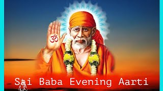 Sai Baba Evening Aarti  Shirdi Sai Baba Dhoop Aarti [upl. by Borlase]