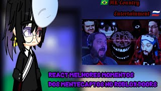 React Melhores Momentos Dos Mentecaptos no Roblox Doors AS na descrição12 [upl. by Aihsat96]