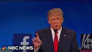 A look back at Donald Trumps debate history [upl. by Zitella842]