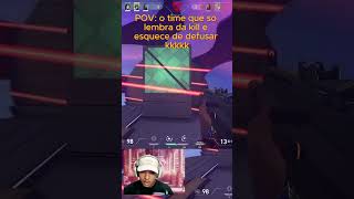 ninguem desarmou kkkkk engraçado valorant vavalive jogandovalorant valorantclips gaming meme [upl. by Aelaza]