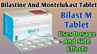 Bilast M Tablet Uses  Bilastine And Montelukast Tablet  Dosage Side Effects [upl. by Wolfson]