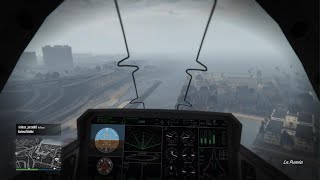 First person F160 Raiju jet thruogh Los Santos [upl. by Wallis189]