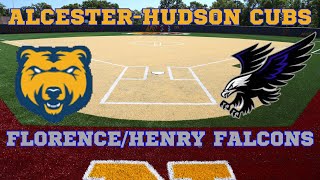 CLASS B STATE SOFTBALL  AlcesterHudson vs FlorenceHenry [upl. by Harpole]