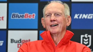 Master coach Wayne Bennett on the move [upl. by Ahsenauq]