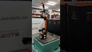 KUKA Cybertech Kr20 at Eurobots [upl. by Thomson578]