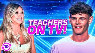 AMAZING TEACHER TOM BALL ON BRITAINS GOT TALENT  ALL PERFORMANCES [upl. by Berkie]