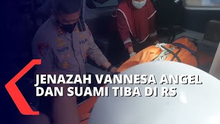 Jenazah Vannesa Angel dan Suami Tiba di RS Bhayangkara Polda Jawa Timur [upl. by Aney]