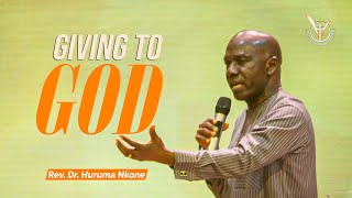 Giving to God  Rev Dr Huruma Nkone  Sunday 7 April 2024 [upl. by Anillek]