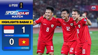 HIGHLIGHT BABAK 2 INDONESIA VS VIETNAM WORLDCUP QUALIFIERS 2026 [upl. by Seitz]