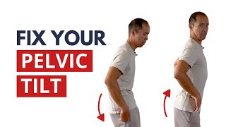 4 Key Exercises to CONTROL Your Pelvic Tilt Anterior amp Posterior [upl. by Patsy]