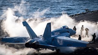 USS Nimitz CVN 68 Routine Training Operations in 3rd Fleet  SepNov 2024 [upl. by Anelhtak645]