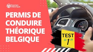 Nouveau permis de conduire théorique Belgique 2025 ✅ 50 Questions [upl. by Willard436]