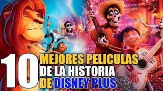 10 Mejores Peliculas Animadas de la Historia DISNEY PLUS [upl. by Norward]