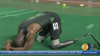 Blake Leeper wins mens 800 at 2019 Buccaneer Invitational [upl. by Iline]