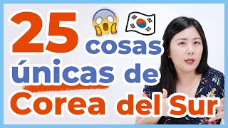 25 COSAS que solo EXISTEN o PASAN en COREA DEL SUR curiosidades coreanas [upl. by Enitsud]