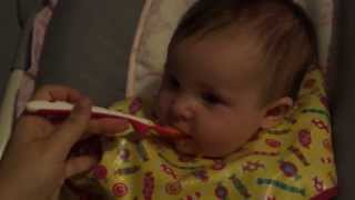 Brookes First Baby Food  Carrots [upl. by Eltsirc767]