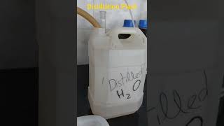 Distilled water plant preparation of Distilled water [upl. by Bills]