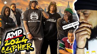 THEY WENT CRAZY AMP FRESHMAN CYPHER 2024 REACTION [upl. by Drazze]