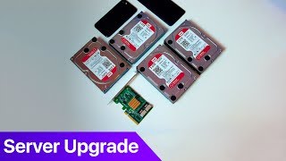 Server RAID Upgrade 2017 [upl. by Ardnikat857]